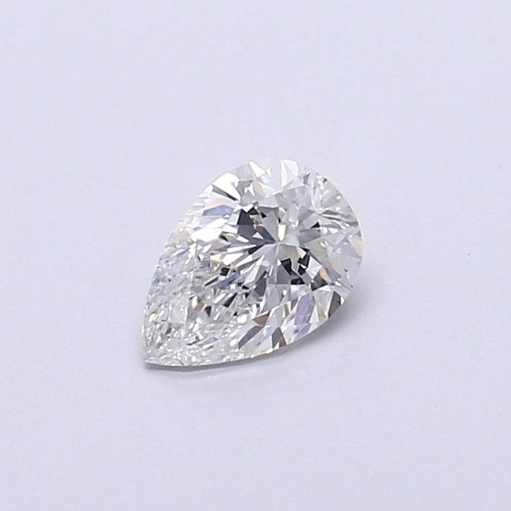 0.64 Carat Pear Shaped, Very Good Cut, D Color, VVS1 Clarity, IGI Certified Lab Grown Diamond