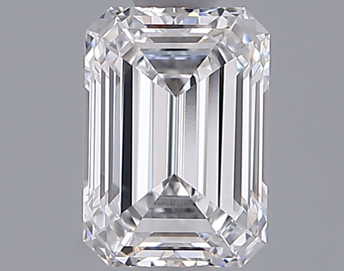1.04 Carat Emerald Shaped, Ideal Cut, E Color, VVS1 Clarity, IGI Certified Lab Grown Diamond