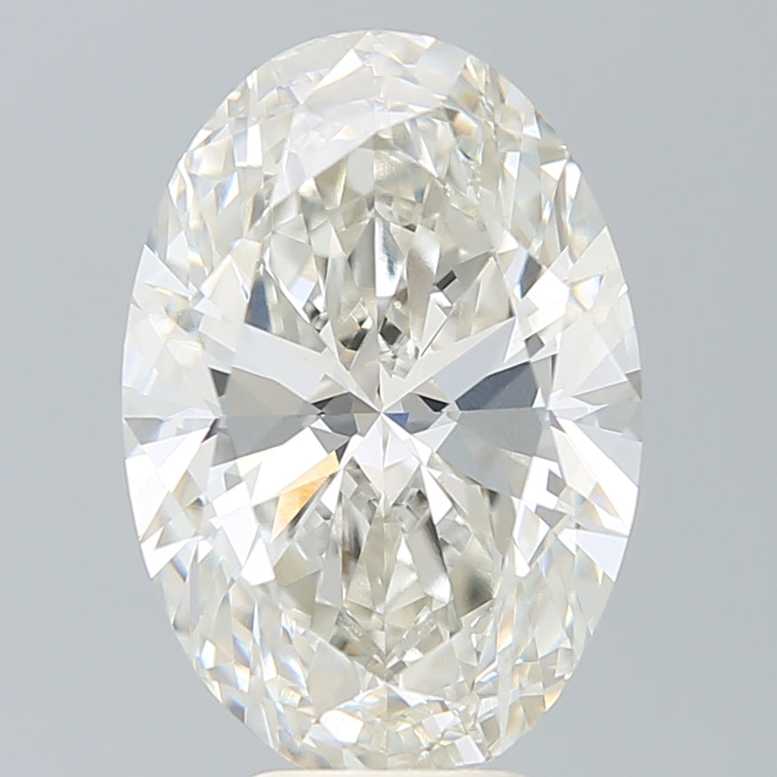 6.48 Carat Oval Shaped, Ideal Cut, H Color, VS1 Clarity, IGI Certified Lab Grown Diamond