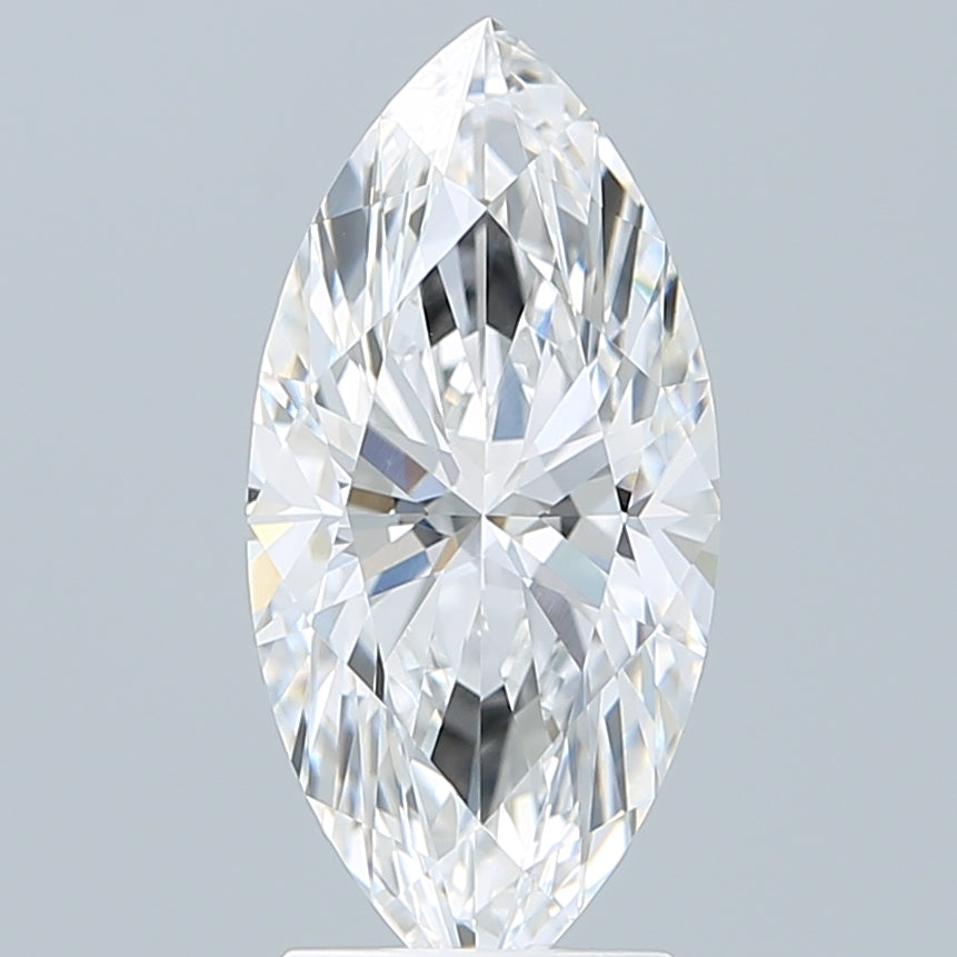2.58 Carat Marquise Shaped, Ideal Cut, E Color, VVS2 Clarity, IGI Certified Lab Grown Diamond