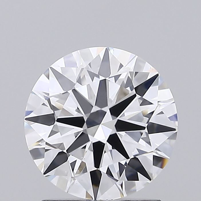 1.55 Carat Round Shaped, Ideal Cut, D Color, VS2 Clarity, IGI Certified Lab Grown Diamond