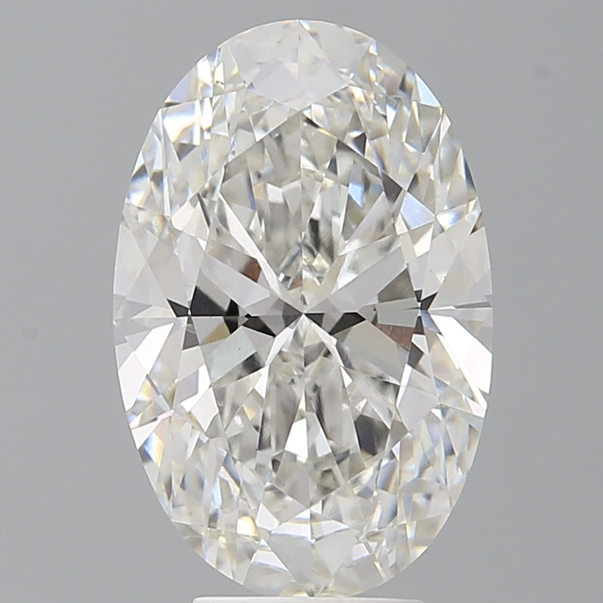 5.59 Carat Oval Shaped, Ideal Cut, F Color, VS1 Clarity, IGI Certified Lab Grown Diamond