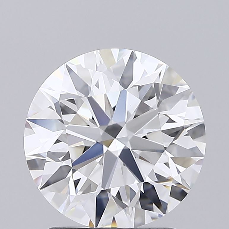 2.01 Carat Round Shaped, Ideal Cut, E Color, VVS1 Clarity, IGI Certified Lab Grown Diamond