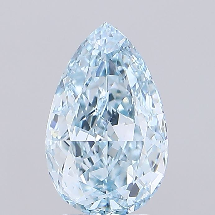2.50 Carat Pear Shaped, Ideal Cut, VS1 Clarity, IGI Certified Lab Grown Diamond