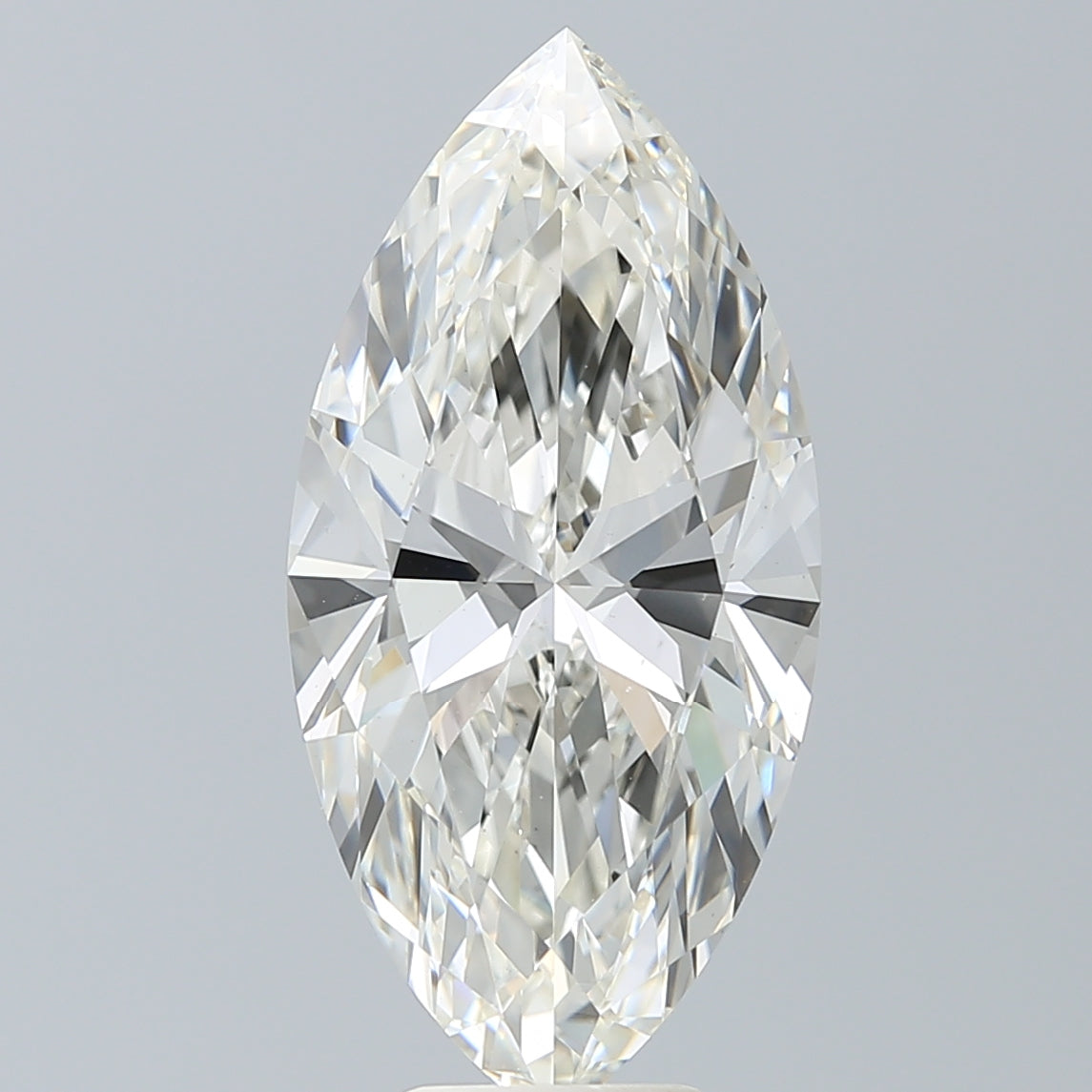 6.74 Carat Marquise Shaped, Ideal Cut, H Color, VVS2 Clarity, IGI Certified Lab Grown Diamond