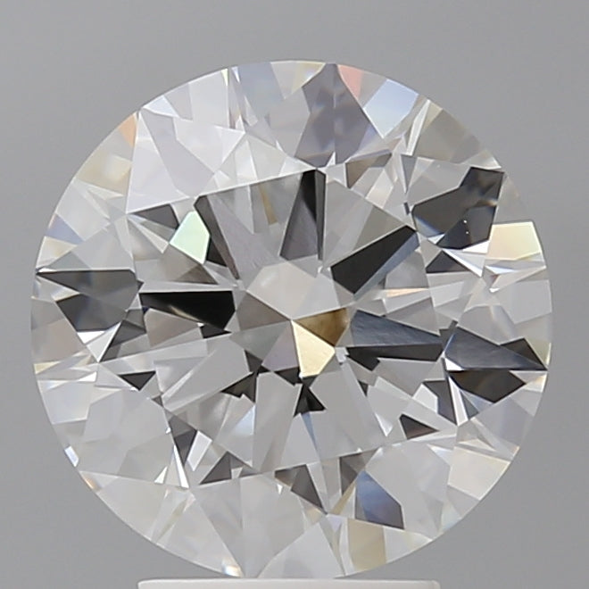 4.10 Carat Round Shaped, Ideal Cut, E Color, VVS2 Clarity, IGI Certified Lab Grown Diamond