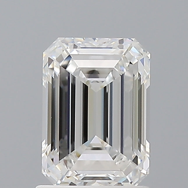 1.59 Carat Emerald Shaped, Ideal Cut, E Color, VVS1 Clarity, IGI Certified Lab Grown Diamond