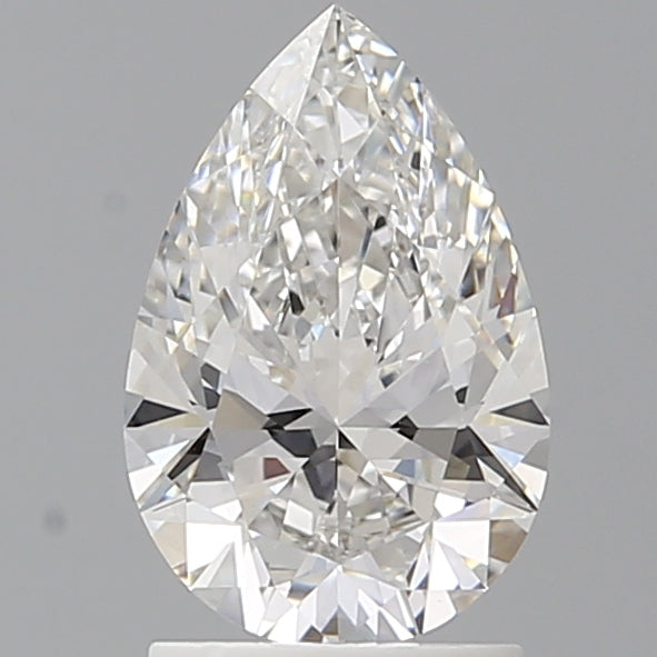 1.59 Carat Pear Shaped, Ideal Cut, E Color, VVS2 Clarity, IGI Certified Lab Grown Diamond