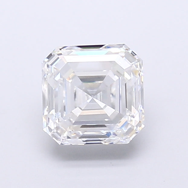 2.45 Carat Asscher Shaped, Very Good Cut, D Color, VVS1 Clarity, IGI Certified Lab Grown Diamond