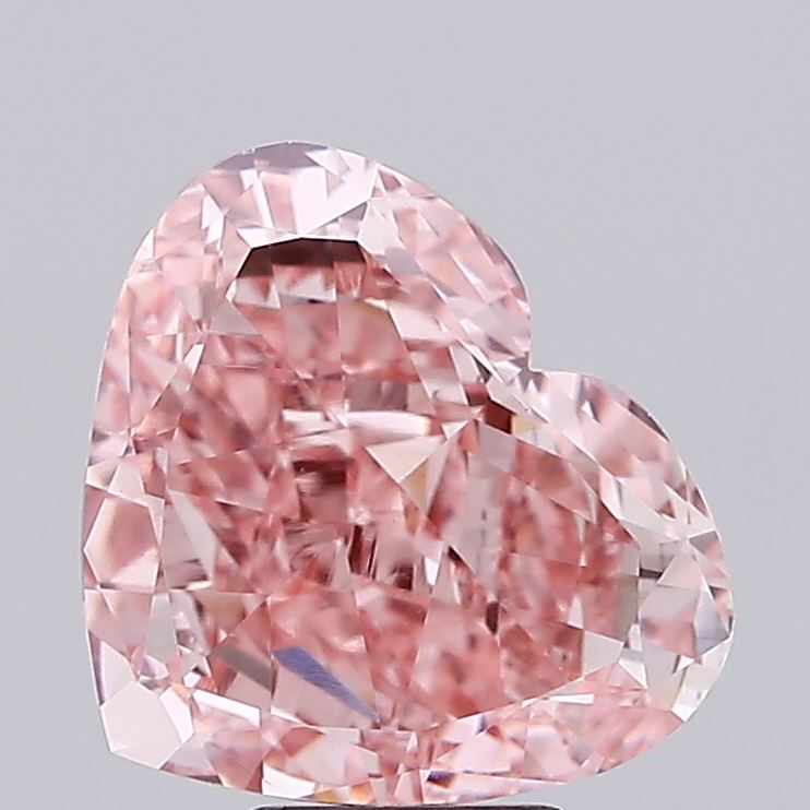 7.02 Carat Heart Shaped, Very Good Cut, VS1 Clarity, IGI Certified Lab Grown Diamond