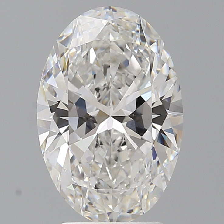 3.60 Carat Oval Shaped, Ideal Cut, E Color, VVS2 Clarity, IGI Certified Lab Grown Diamond