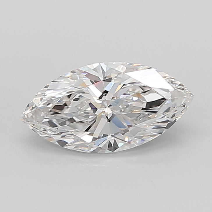 2.75 Carat Marquise Shaped, Ideal Cut, E Color, VVS2 Clarity, IGI Certified Lab Grown Diamond