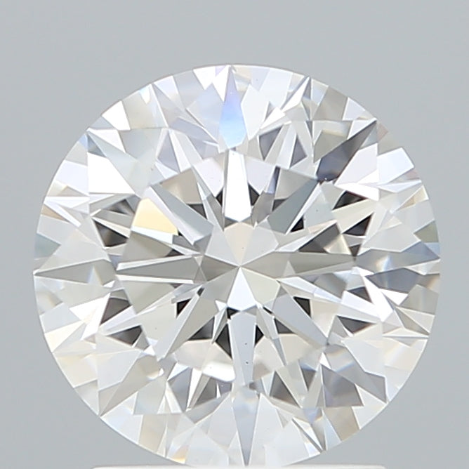 2.10 Carat Round Shaped, Ideal Cut, F Color, VVS2 Clarity, IGI Certified Lab Grown Diamond