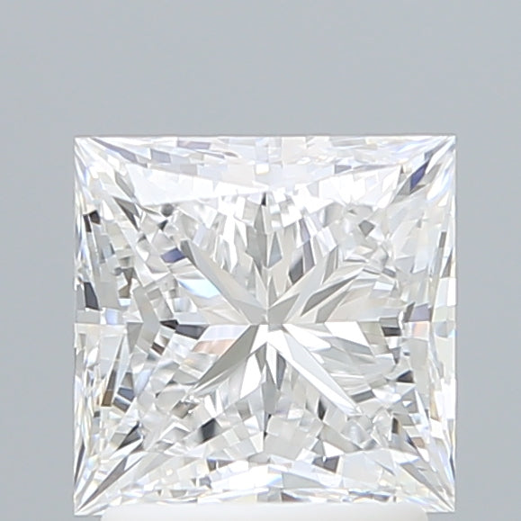 2.18 Carat Princess Shaped, Ideal Cut, D Color, VVS2 Clarity, IGI Certified Lab Grown Diamond