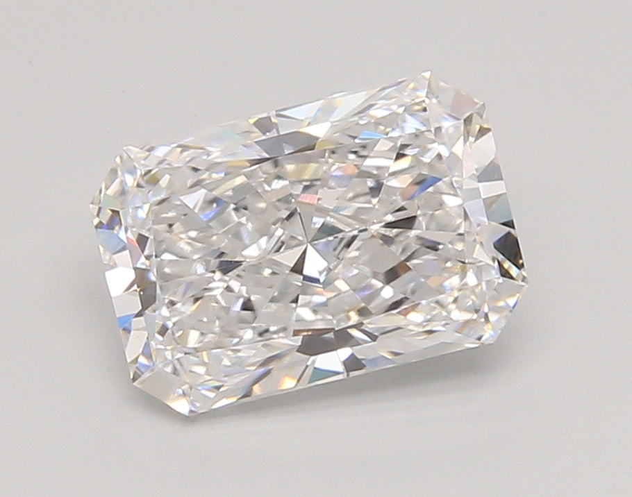 2.54 Carat Radiant Shaped, Ideal Cut, E Color, VVS2 Clarity, IGI Certified Lab Grown Diamond