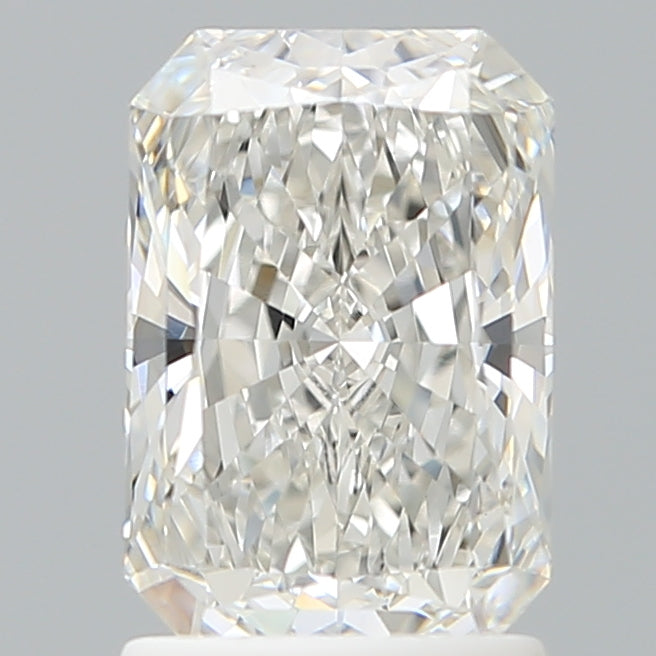 1.76 Carat Radiant Shaped, Ideal Cut, F Color, VVS1 Clarity, IGI Certified Lab Grown Diamond