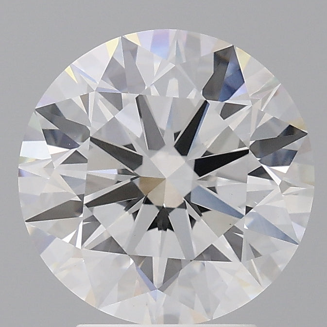 3.58 Carat Round Shaped, Ideal Cut, E Color, VVS2 Clarity, IGI Certified Lab Grown Diamond