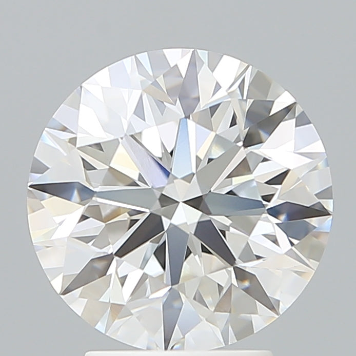 3.61 Carat Round Shaped, Excellent Cut, D Color, VVS2 Clarity, IGI Certified Lab Grown Diamond