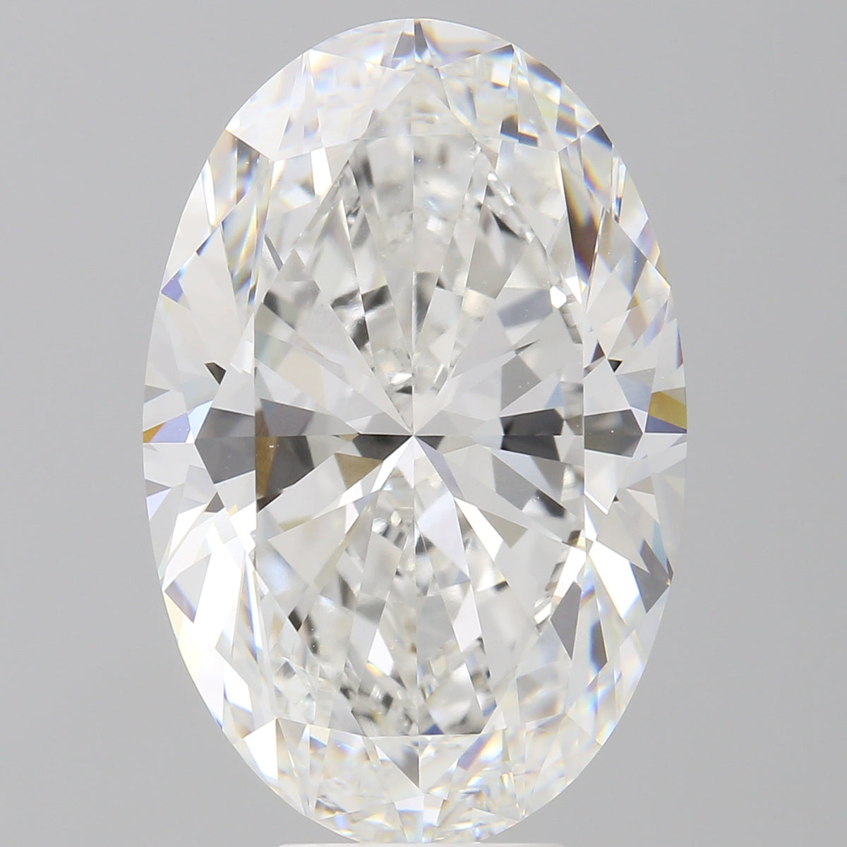 9.02 Carat Oval Shaped, Ideal Cut, F Color, VVS2 Clarity, IGI Certified Lab Grown Diamond