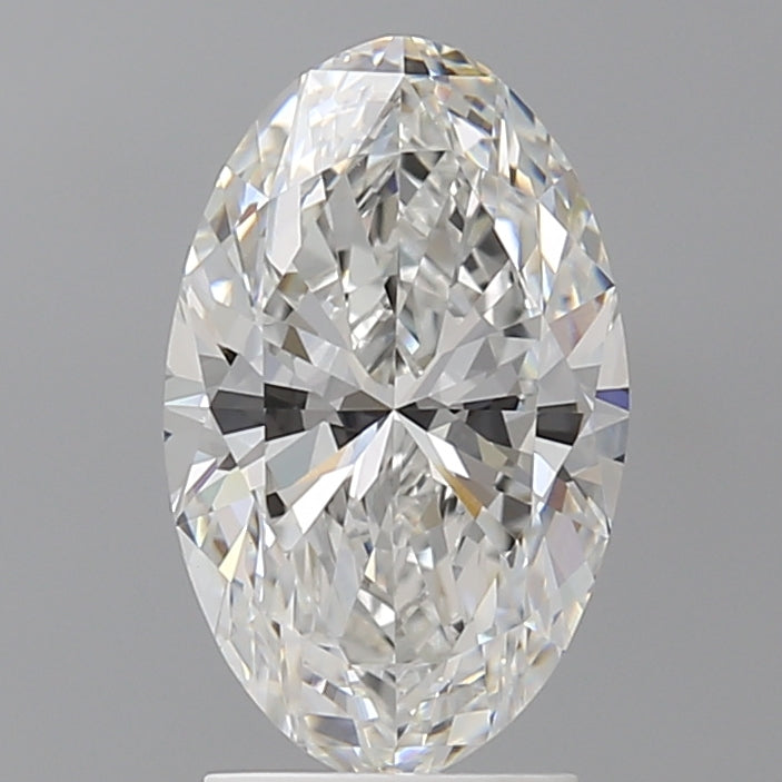 2.54 Carat Oval Shaped, Ideal Cut, E Color, VVS2 Clarity, IGI Certified Lab Grown Diamond