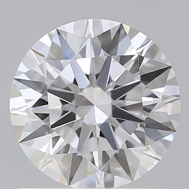 1.08 Carat Round Shaped, Ideal Cut, D Color, VS1 Clarity, IGI Certified Lab Grown Diamond