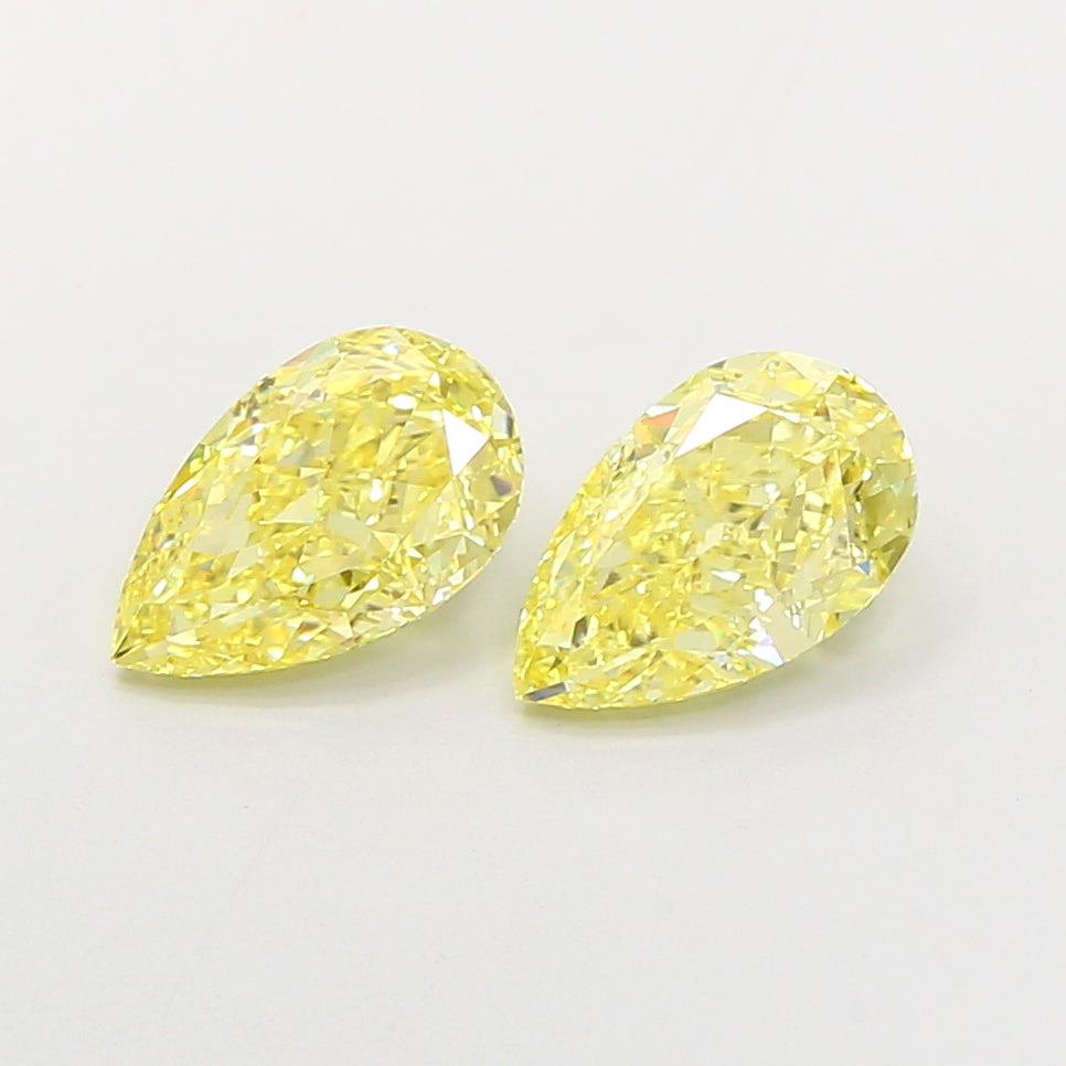 1.04 Carat Pear Shaped, Excellent Cut, VVS2 Clarity, IGI Certified Lab Grown Diamond