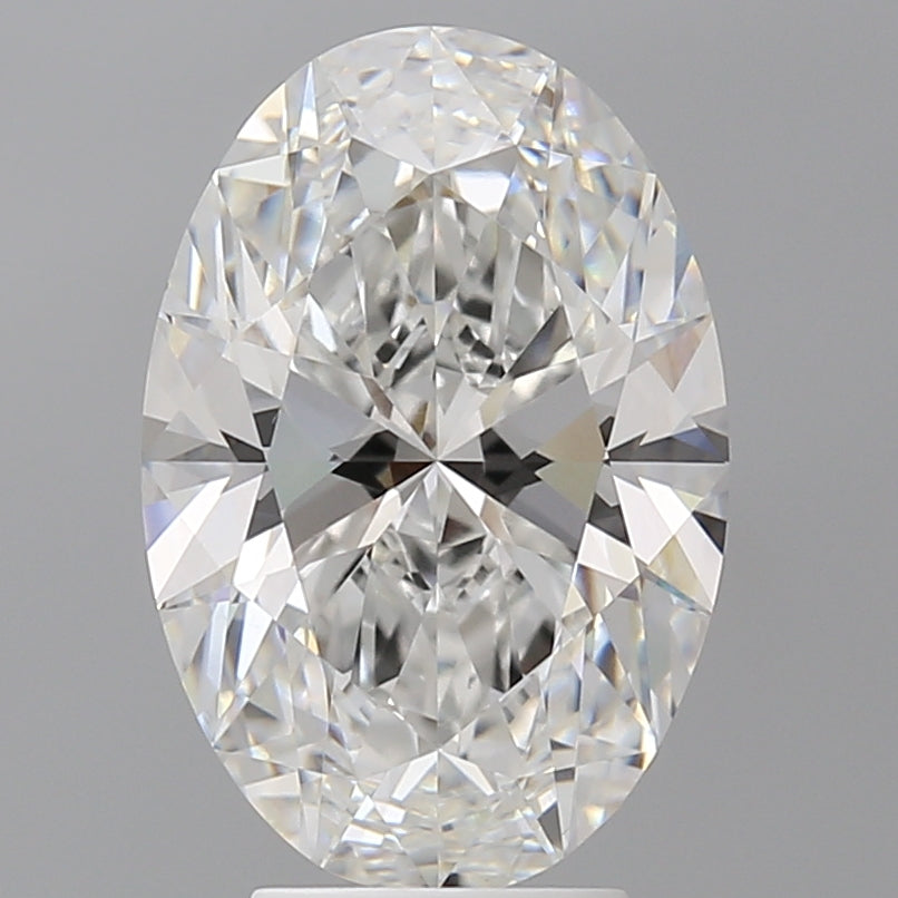 4.60 Carat Oval Shaped, Ideal Cut, E Color, VVS2 Clarity, IGI Certified Lab Grown Diamond