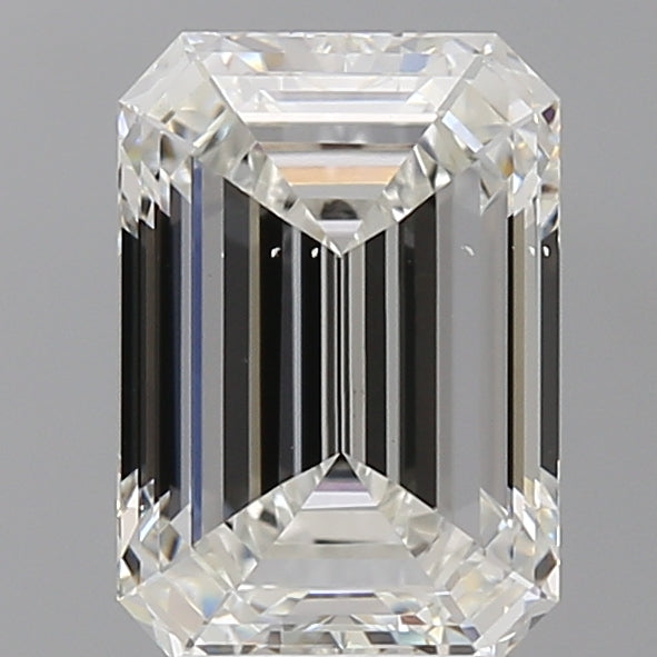 3.03 Carat Emerald Shaped, Ideal Cut, G Color, VS2 Clarity, IGI Certified Lab Grown Diamond
