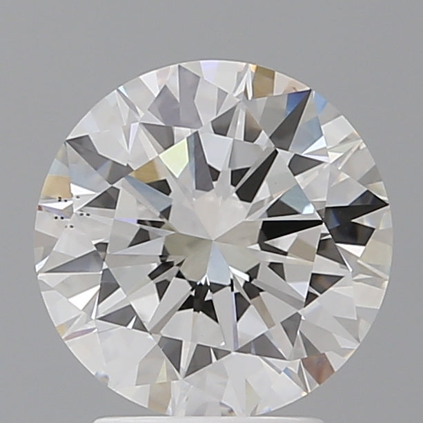 3.00 Carat Round Shaped, Excellent Cut, E Color, VS2 Clarity, IGI Certified Lab Grown Diamond