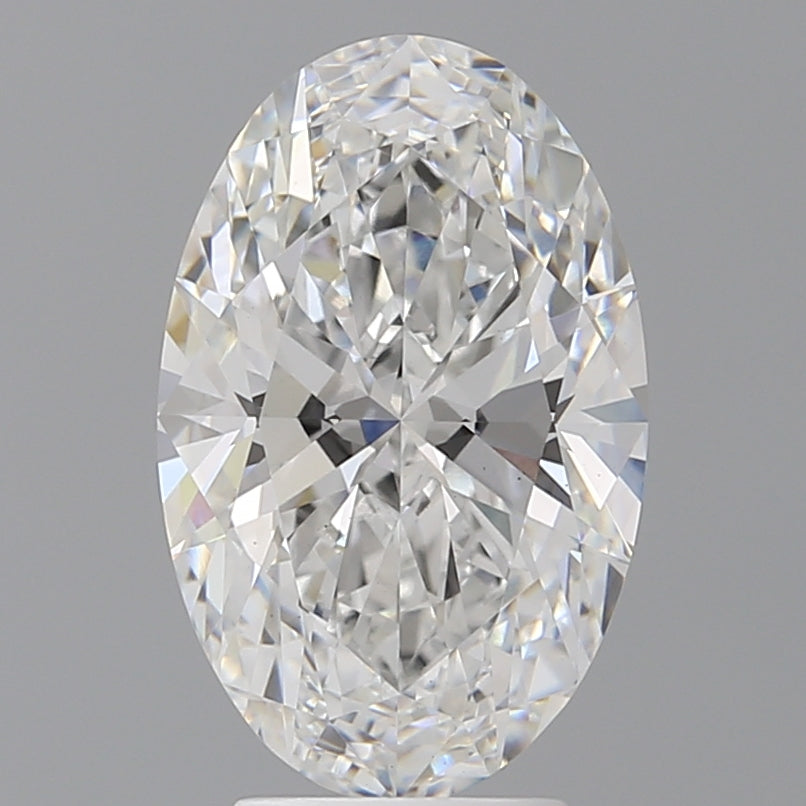 4.10 Carat Oval Shaped, Ideal Cut, E Color, VS1 Clarity, IGI Certified Lab Grown Diamond