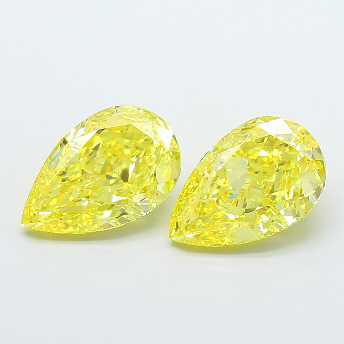 4.15 Carat Pear Shaped, Ideal Cut, VVS2 Clarity, IGI Certified Lab Grown Diamond