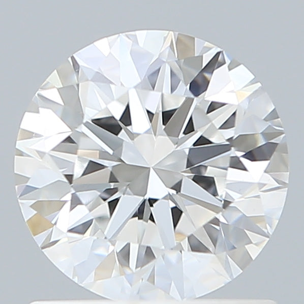 1.09 Carat Round Shaped, Ideal Cut, D Color, VVS2 Clarity, IGI Certified Lab Grown Diamond