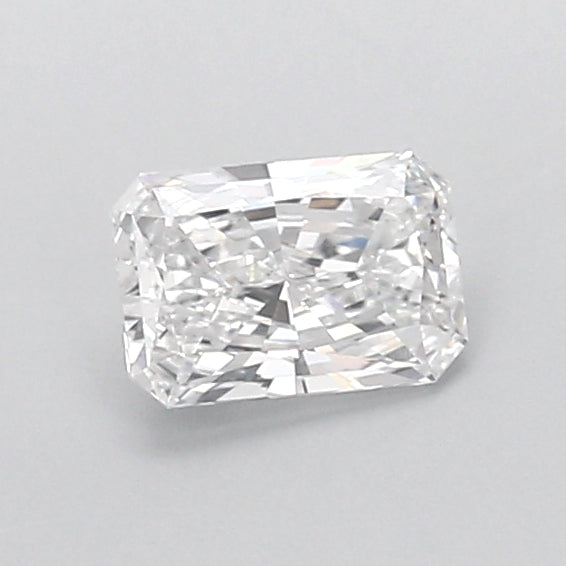 0.87 Carat Radiant Shaped, Very Good Cut, D Color, VVS2 Clarity, IGI Certified Lab Grown Diamond