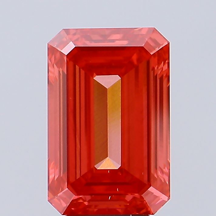 5.06 Carat Emerald Shaped, Ideal Cut, VS2 Clarity, IGI Certified Lab Grown Diamond