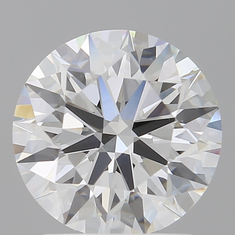 2.02 Carat Round Shaped, Ideal Cut, E Color, VVS2 Clarity, IGI Certified Lab Grown Diamond