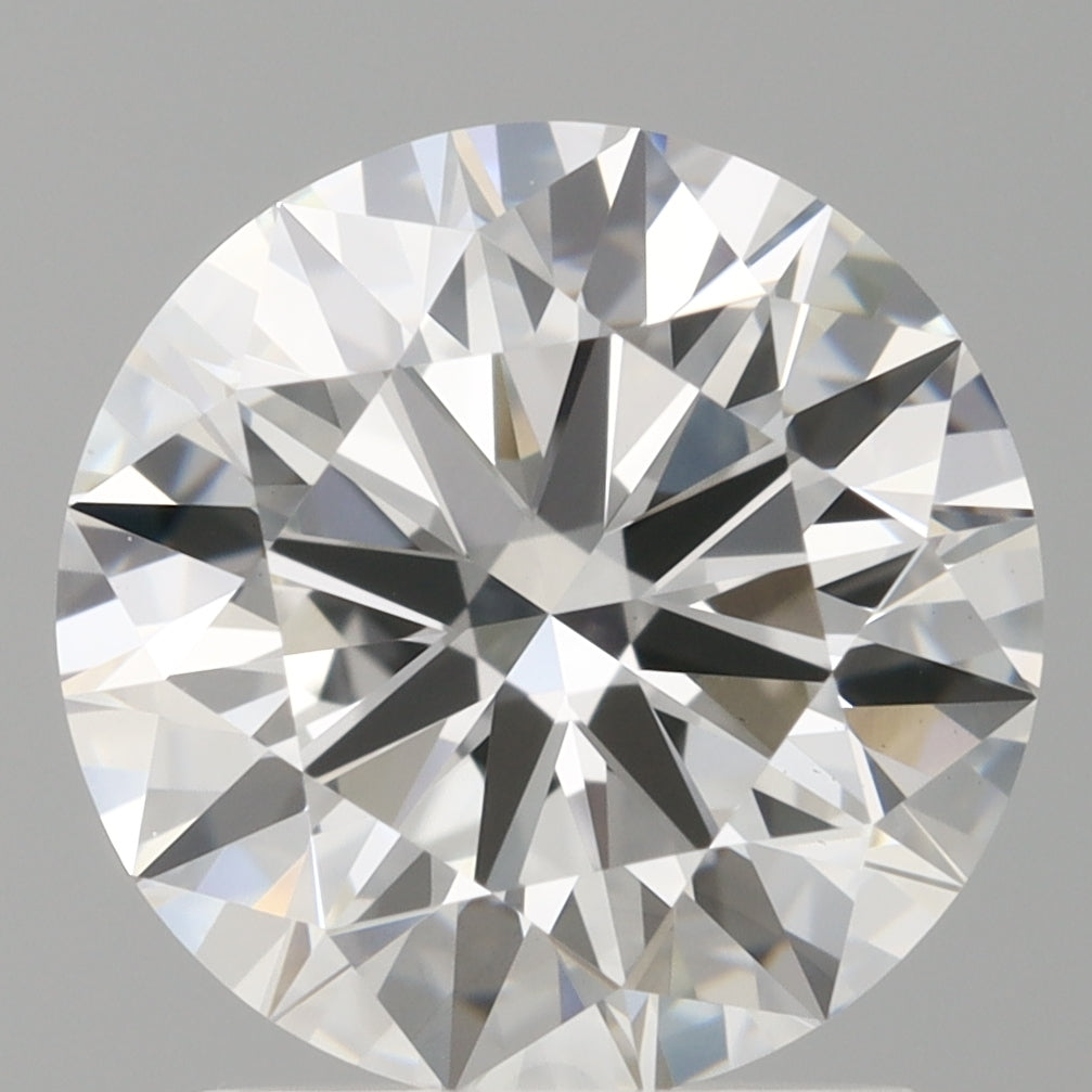 1.97 Carat Round Shaped, Excellent Cut, F Color, VS1 Clarity, IGI Certified Lab Grown Diamond