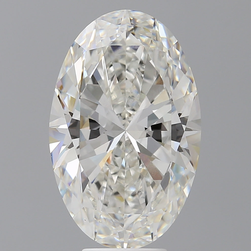 7.59 Carat Oval Shaped, Ideal Cut, F Color, VS1 Clarity, IGI Certified Lab Grown Diamond