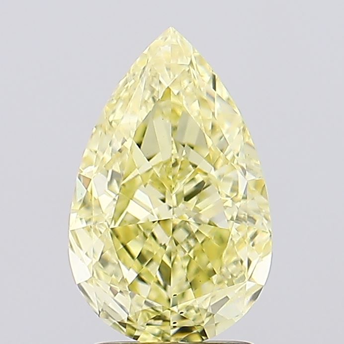2.60 Carat Pear Shaped, Ideal Cut, VS1 Clarity, IGI Certified Lab Grown Diamond