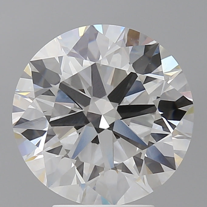 4.55 Carat Round Shaped, Excellent Cut, E Color, VVS2 Clarity, IGI Certified Lab Grown Diamond