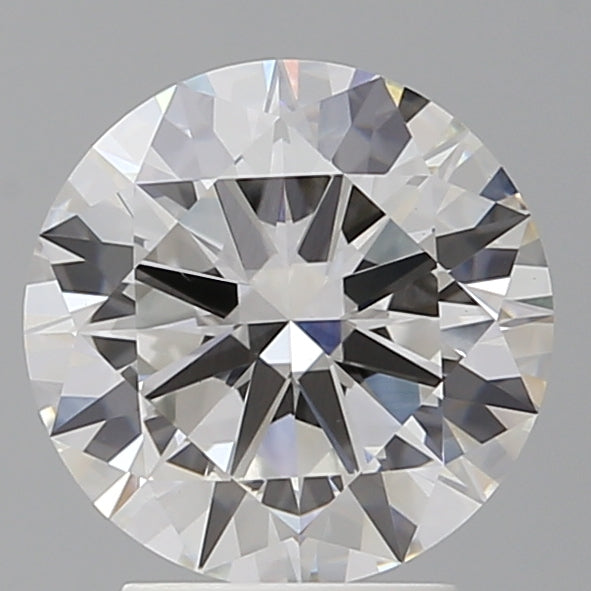 3.00 Carat Round Shaped, Excellent Cut, F Color, VS1 Clarity, IGI Certified Lab Grown Diamond