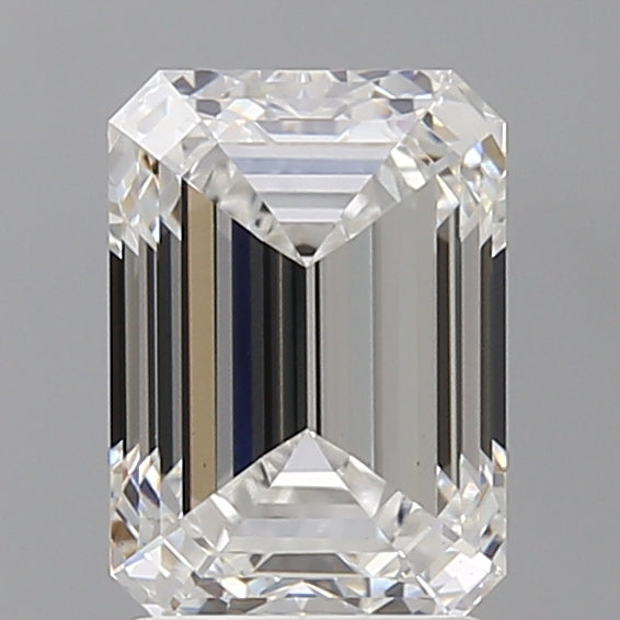 2.54 Carat Emerald Shaped, Ideal Cut, E Color, VS1 Clarity, IGI Certified Lab Grown Diamond