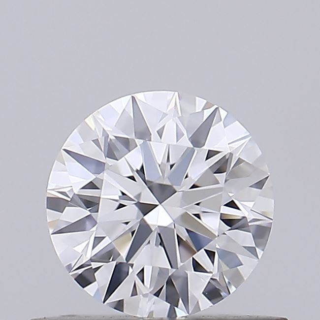 0.55 Carat Round Shaped, Ideal Cut, D Color, VVS1 Clarity, IGI Certified Lab Grown Diamond