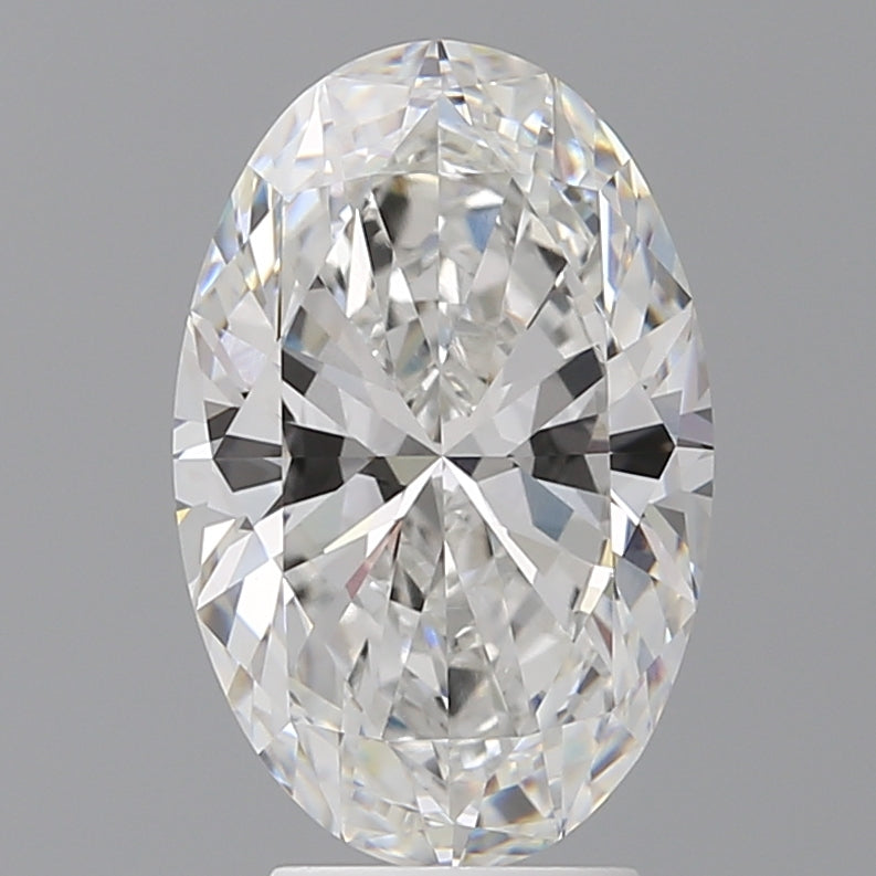 4.03 Carat Oval Shaped, Ideal Cut, E Color, VVS2 Clarity, IGI Certified Lab Grown Diamond
