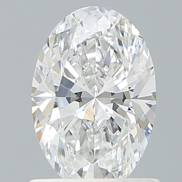1.09 Carat Oval Shaped, Excellent Cut, D Color, VVS1 Clarity, IGI Certified Lab Grown Diamond