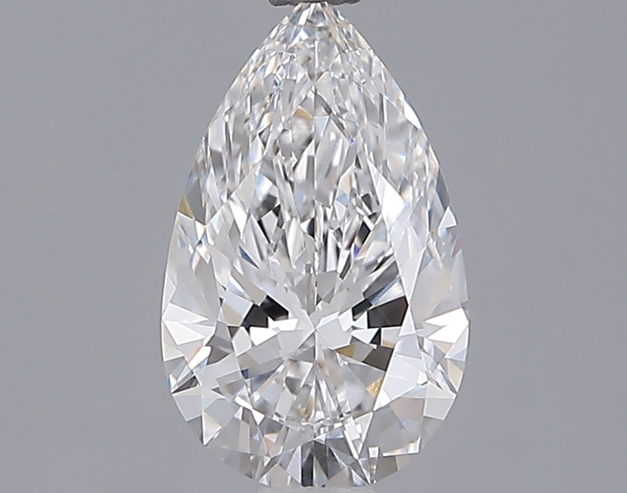 1.53 Carat Pear Shaped, Ideal Cut, E Color, VVS2 Clarity, IGI Certified Lab Grown Diamond