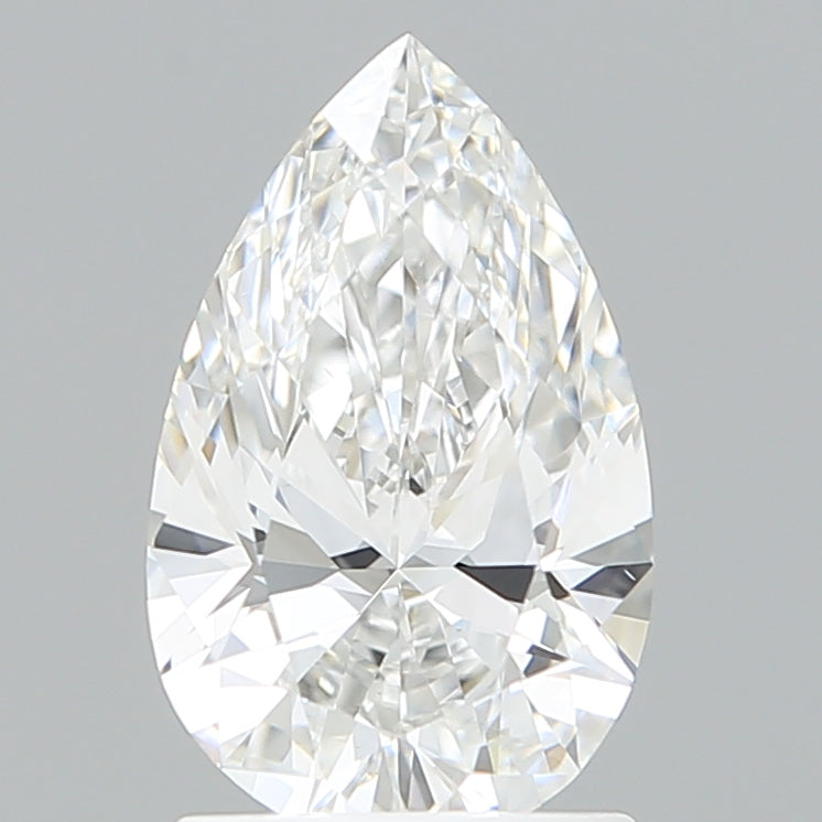 1.52 Carat Pear Shaped, Very Good Cut, E Color, VS1 Clarity, IGI Certified Lab Grown Diamond