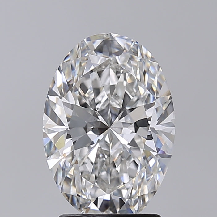 2.51 Carat Oval Shaped, Very Good Cut, F Color, VS1 Clarity, IGI Certified Lab Grown Diamond