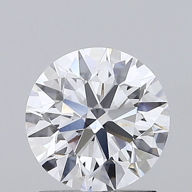 1.51 Carat Round Shaped, Ideal Cut, D Color, VVS2 Clarity, IGI Certified Lab Grown Diamond