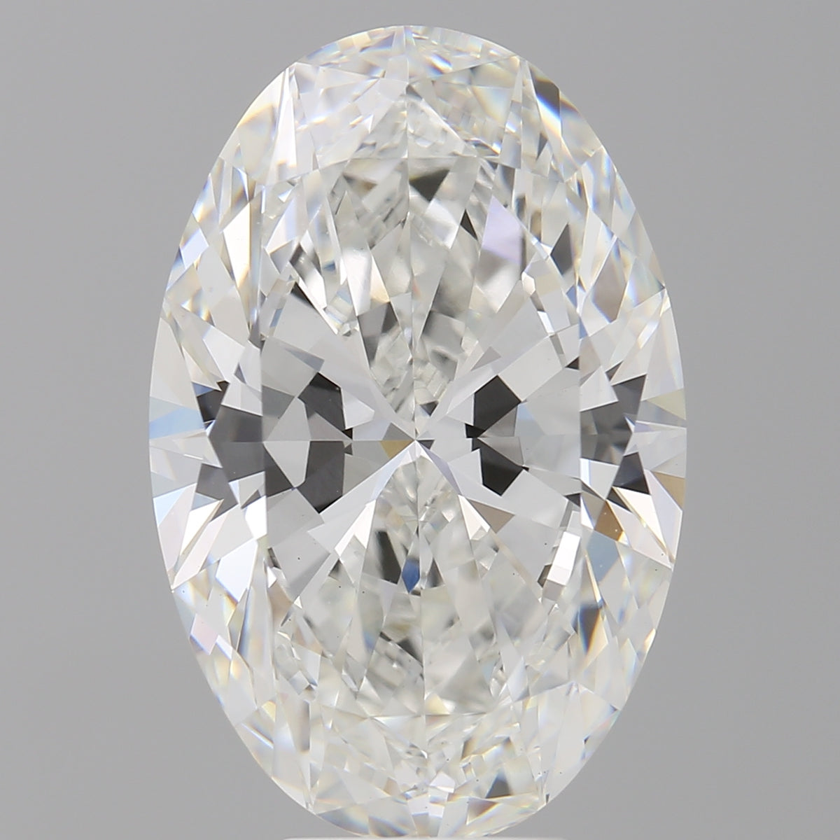 8.10 Carat Oval Shaped, Ideal Cut, E Color, VVS2 Clarity, IGI Certified Lab Grown Diamond