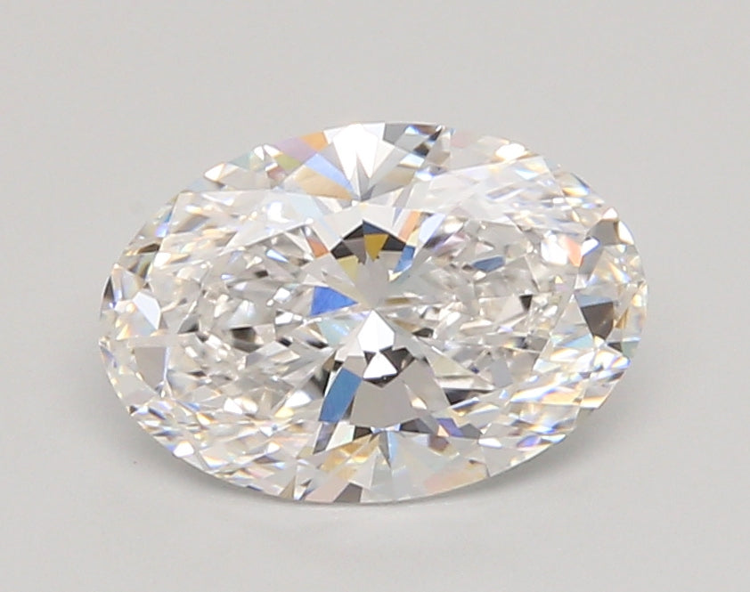 2.03 Carat Oval Shaped, Ideal Cut, D Color, VVS1 Clarity, IGI Certified Lab Grown Diamond